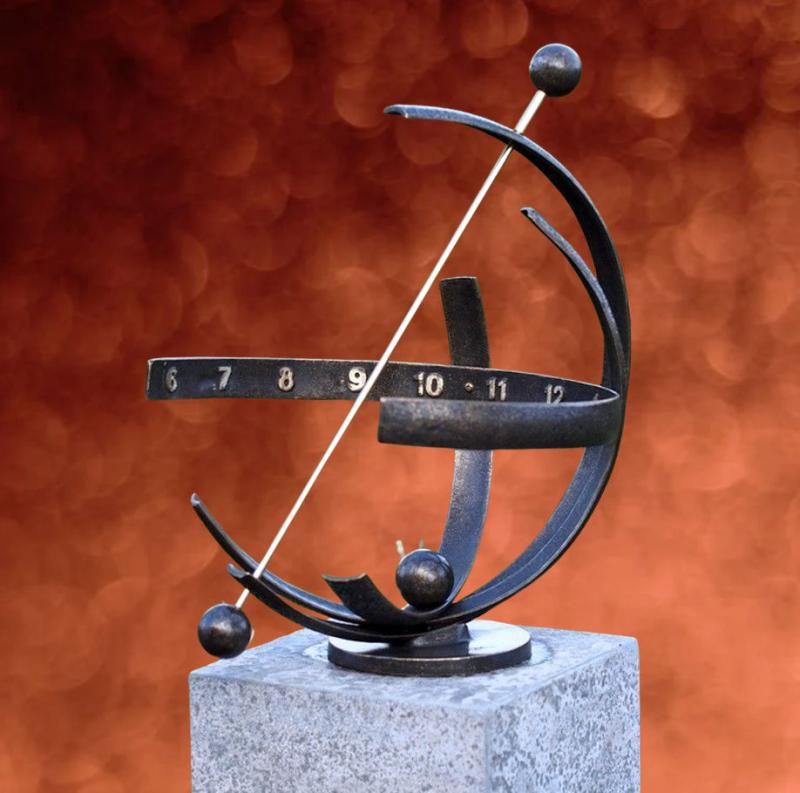 Garten Sonnenuhr für Sockel Säule