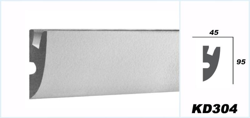 maßskizze lichtleiste kd304