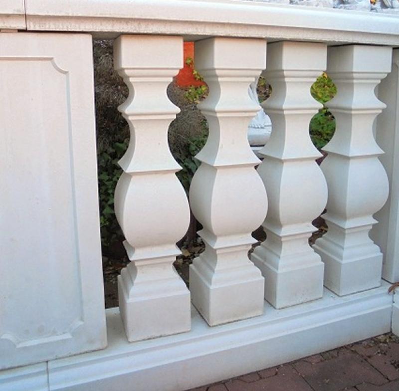 Vierkant Baluster Säulen Balustraden