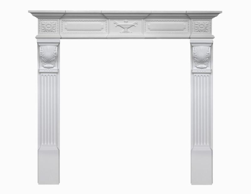 leichte Polyurethan Kamin Konsole