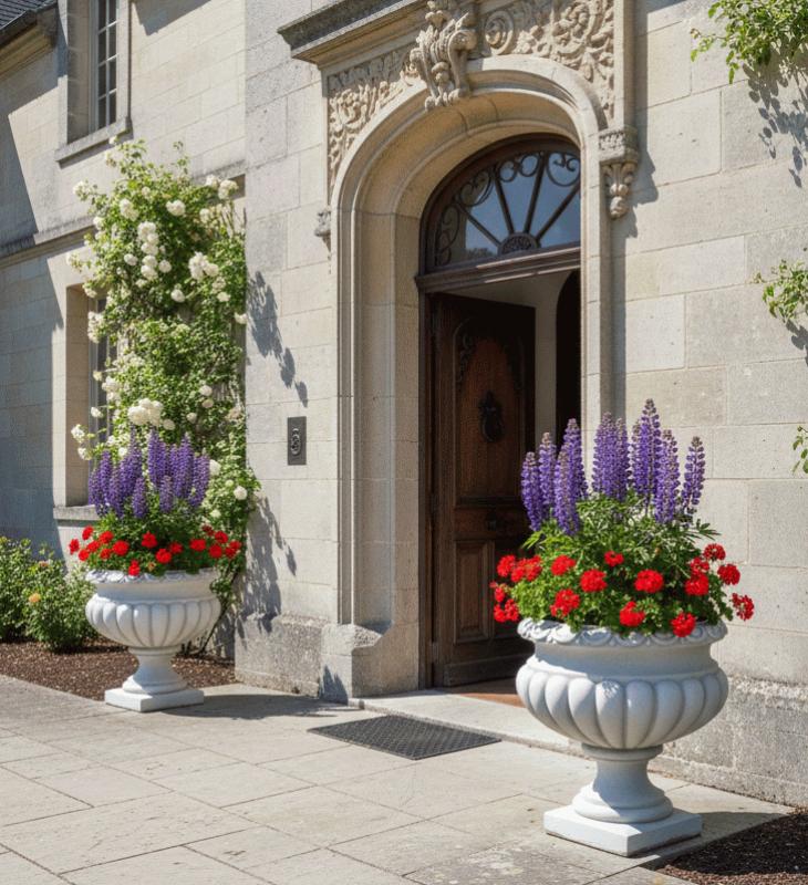 Blumenkübel Garten Pflanzgefäß