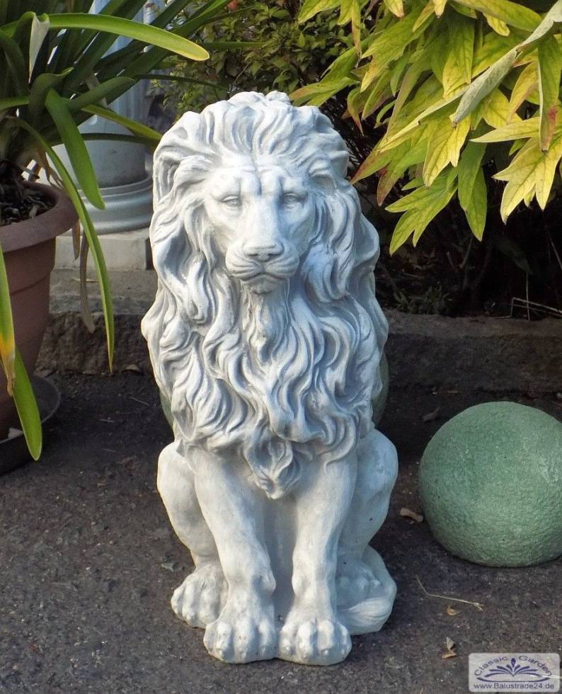 Gartenfigur Löwenfigur