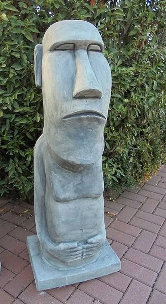Rapa Nui Tiki Skulpturen