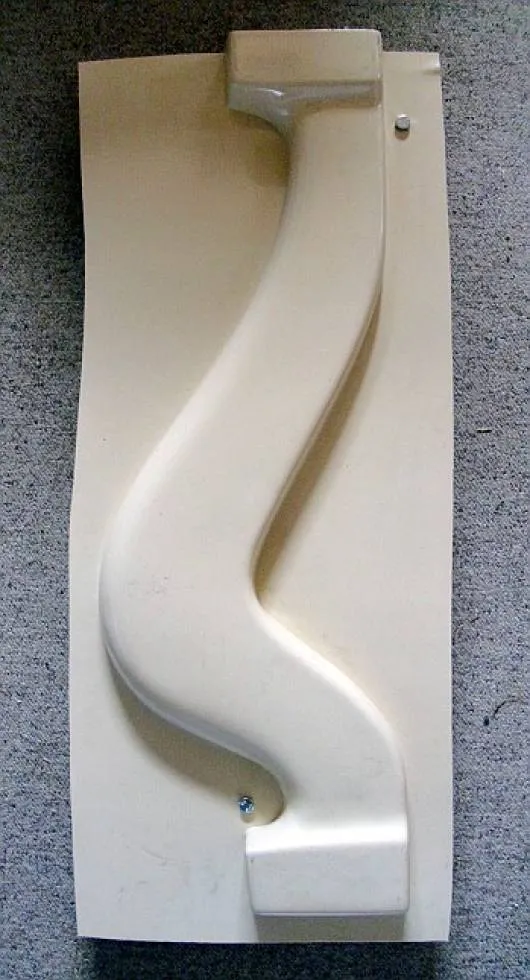 Form für Bogenbaluster Strebe