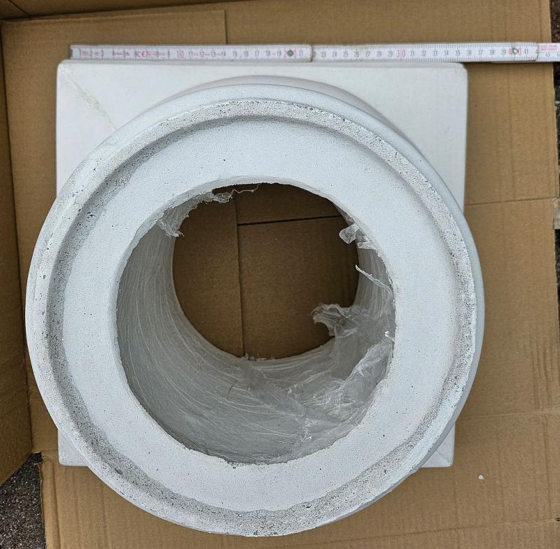 Säulen Sockel Mass Skizze