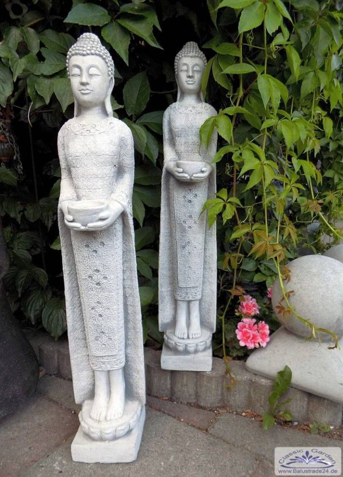Gartendekoration Steinfiguren