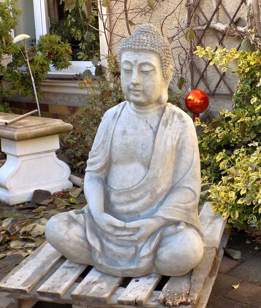Buddha beim Gebet