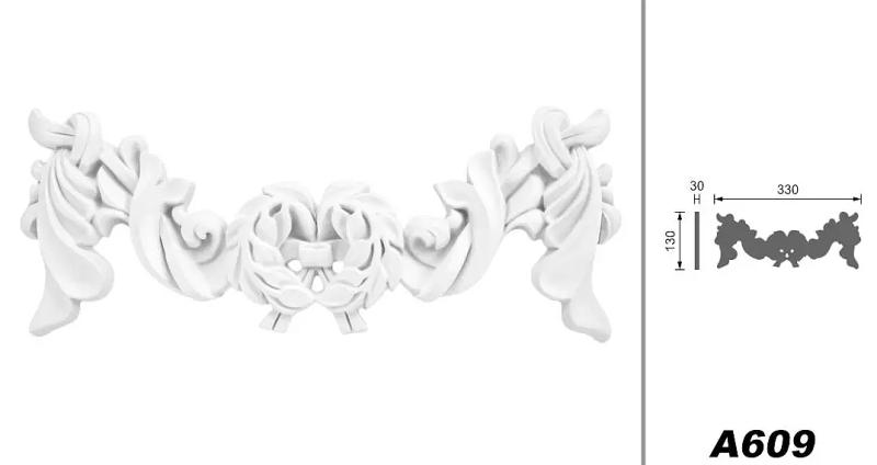 Polyurethan Zierstuck Ranke Element