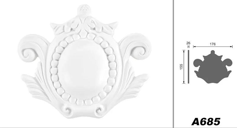 Wappen Zierstuck Element