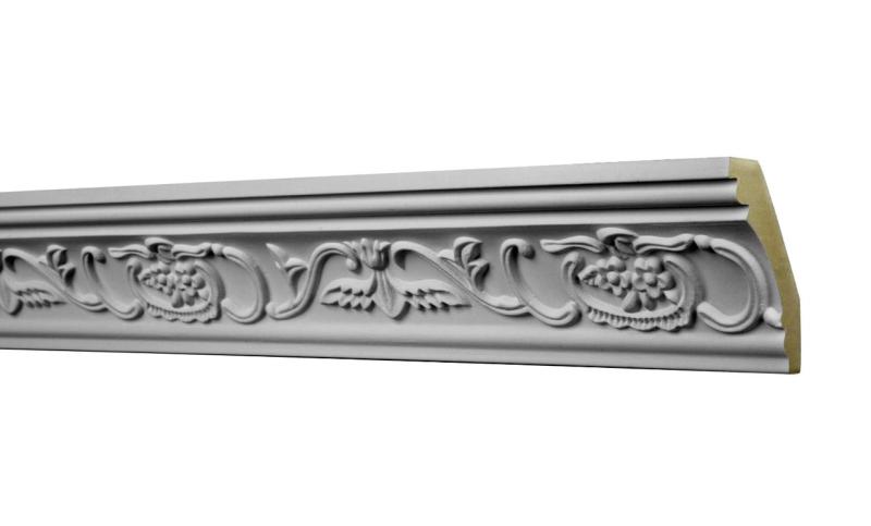 Hartschaumleiste mit Dekor