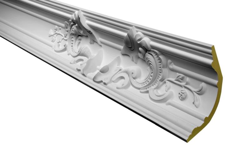 Innenecken Hartschaumleiste mit Dekor