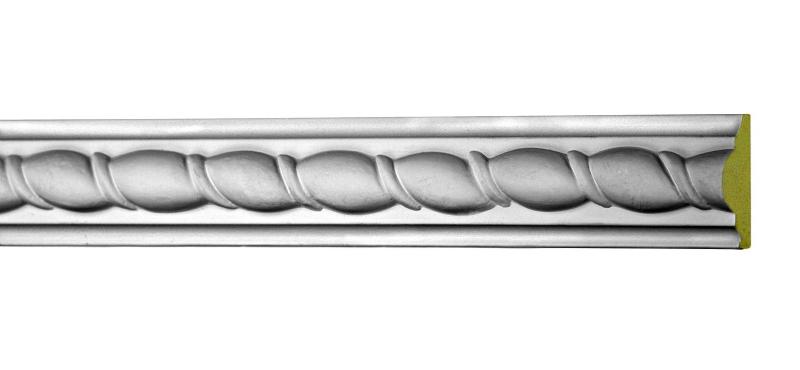Polyurethan flache Leiste für Wand