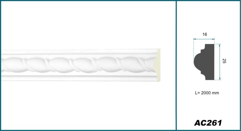 Wand Zierleiste Flachleisten Profil