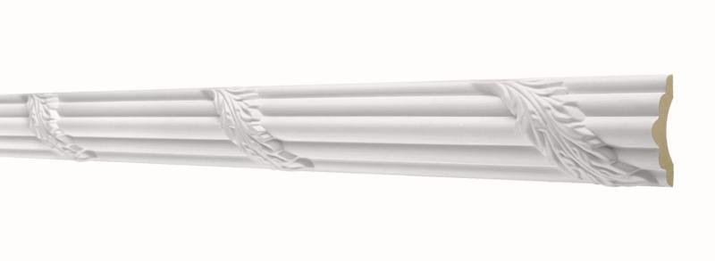 Polyurethan flache Leiste für Wand