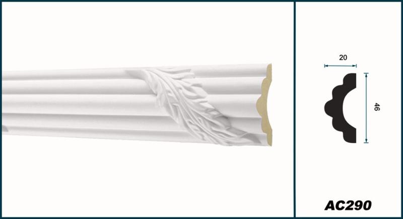 Wand Zierleiste Flachleisten Profil