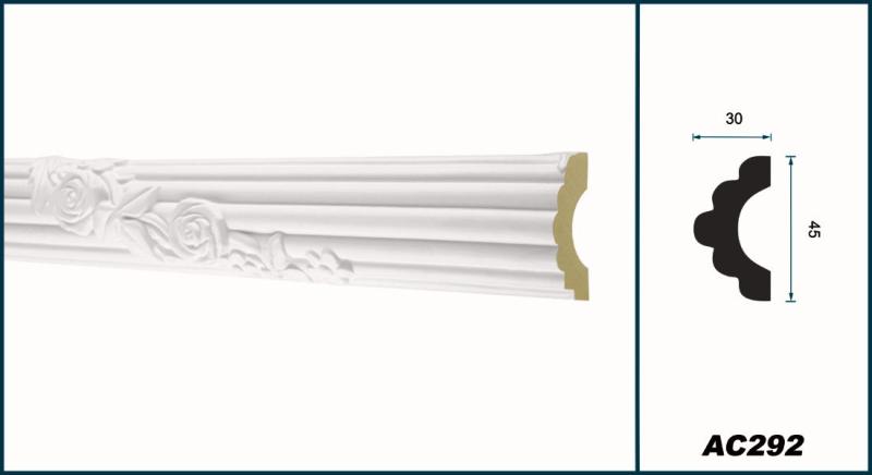 Wand Zierleiste Flachleisten Profil