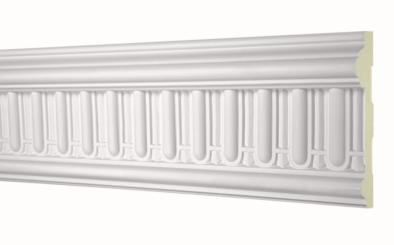 Polyurethan flache Leiste für Wand