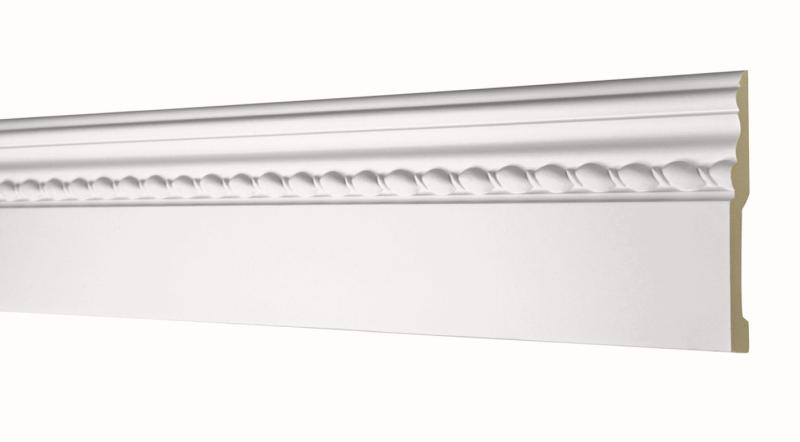 Polyurethan flache Leiste für Wand