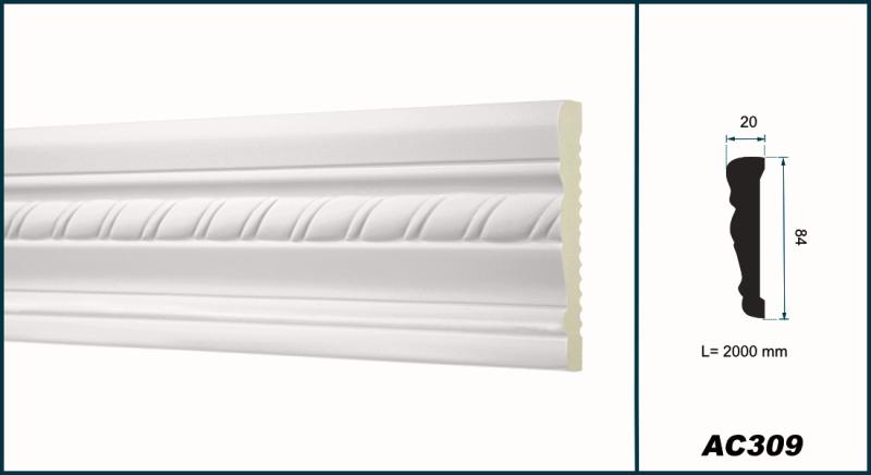 Wand Zierleiste Flachleisten Profil