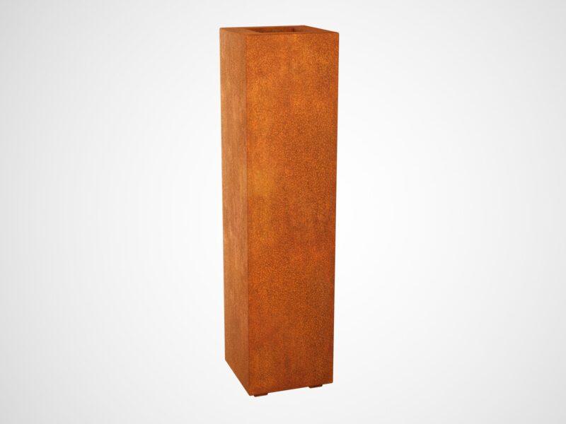 Rost Pflanzkübel als hohe Blumenkübel Pflanzkasten