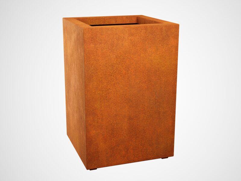 Rost Pflanzkübel als hohe Blumenkübel Pflanzkasten