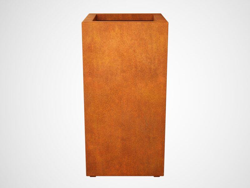 Rost Pflanzkübel als hohe Blumenkübel Pflanzkasten