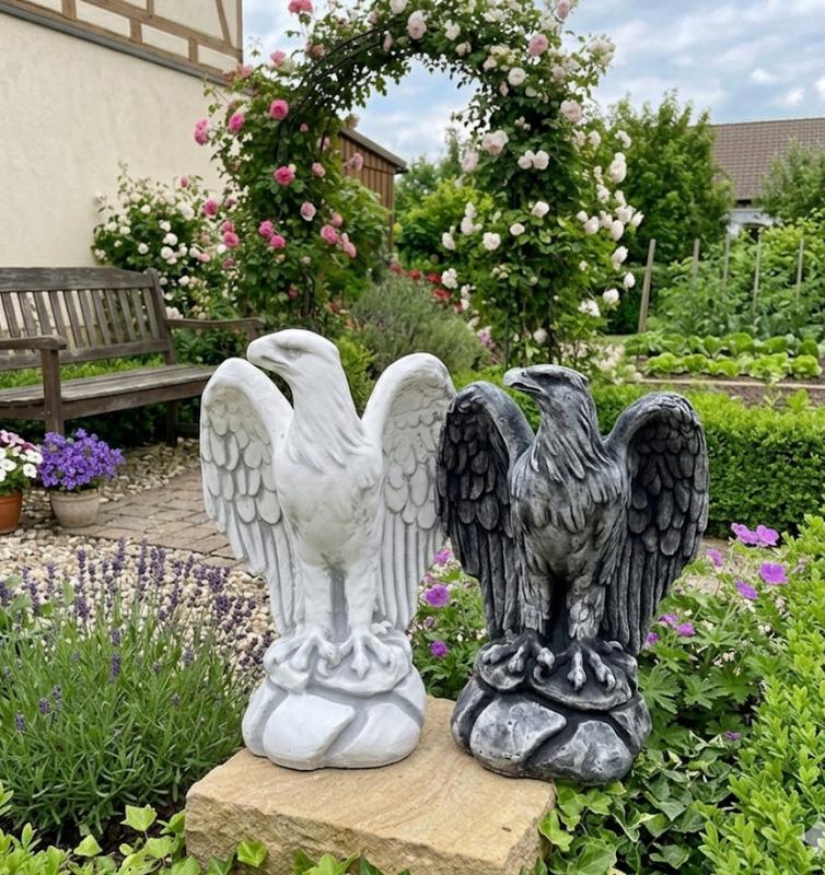 Adler Steinfigur Gartenfigur oder Innendekoration massive Beton Steinfigur
