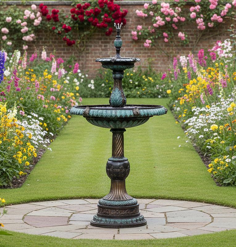 Garten Springbrunnen aus Bronze