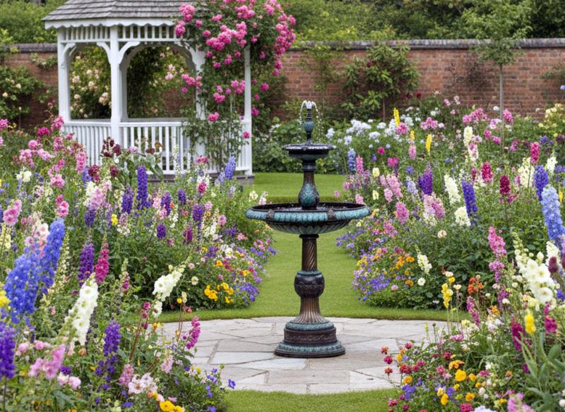 Bronze Springbrunnen