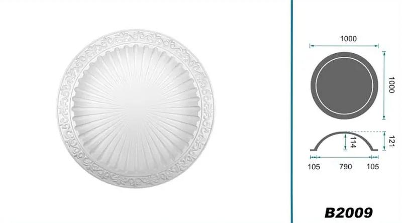 Deckenkuppel für Kronleuchter