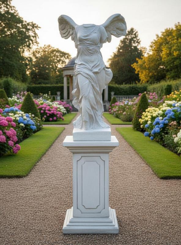 Nike von Samothrake Nike Skulptur Garten Figur