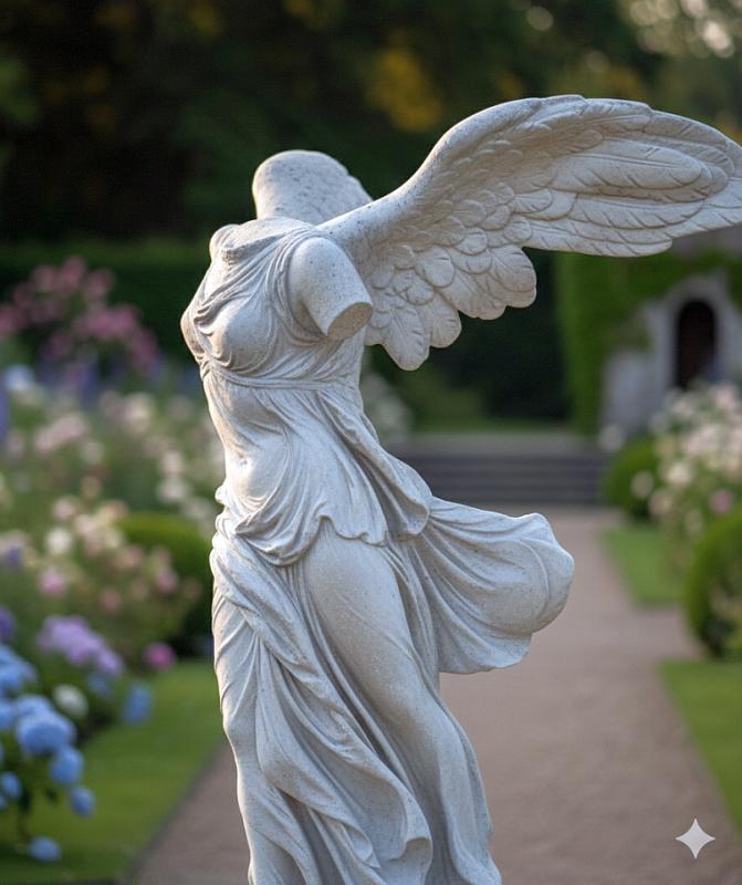 Nike von Samothrake Gartenfigur Nike Skulptur