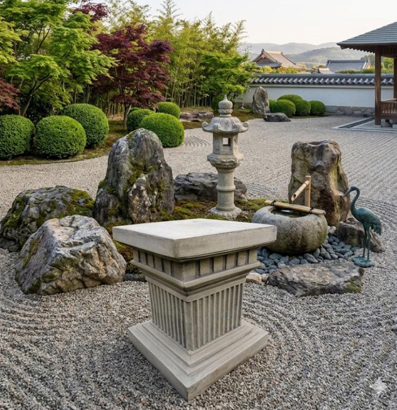 Rechteck Sockel Säule Podest Figurensockel Park & Gartendekoration 42cm