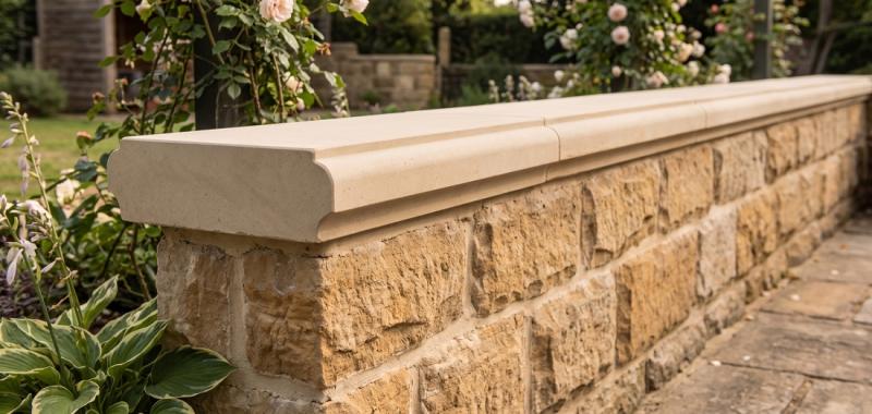 Mauerabdeckung Beton Platten