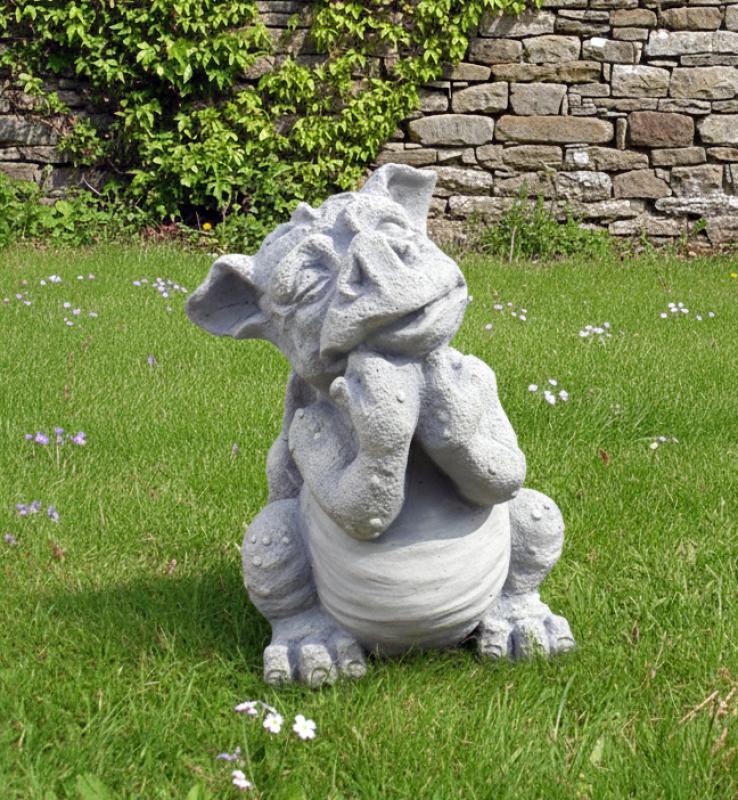 Fantasy Figur dicker Troll