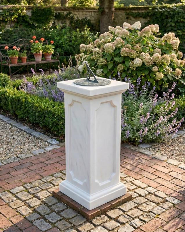 Betonpfeiler Sockel Zaunpfeiler Säule Galeriesockel Figuren Postament 100cm