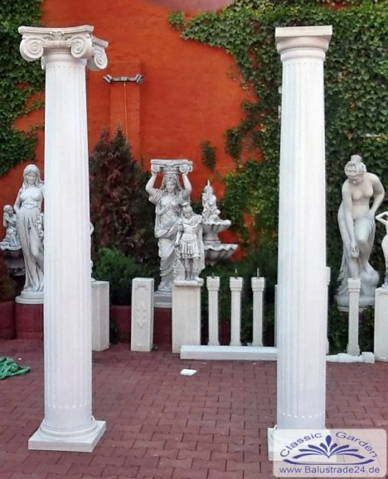 säulen aus beton