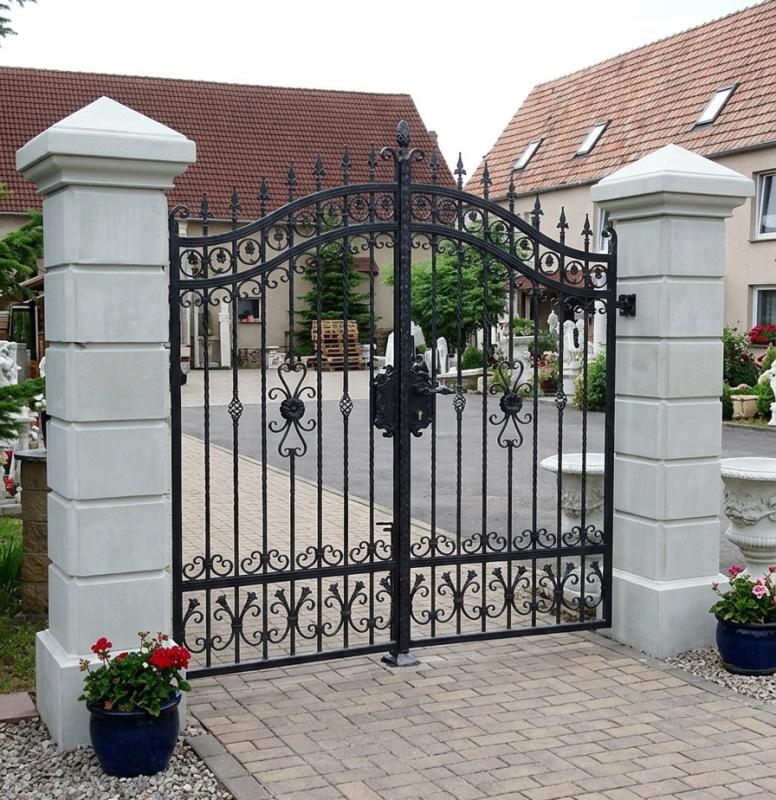 Betonpfeiler Tor Pfeiler