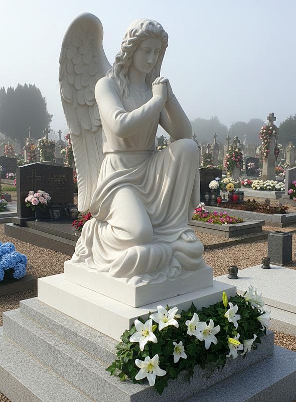 Friedhof Engelfigur