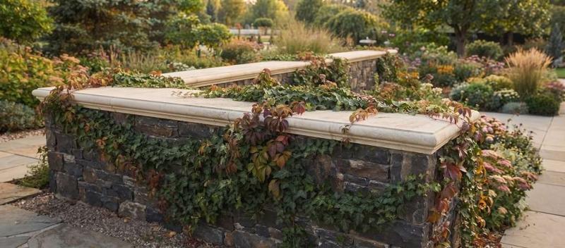 Beton Mauerabdeckung 100cm 8 Breiten 5 Farben glatt poliert System Elite Mauerkappen