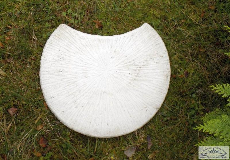 runde Betonplatten