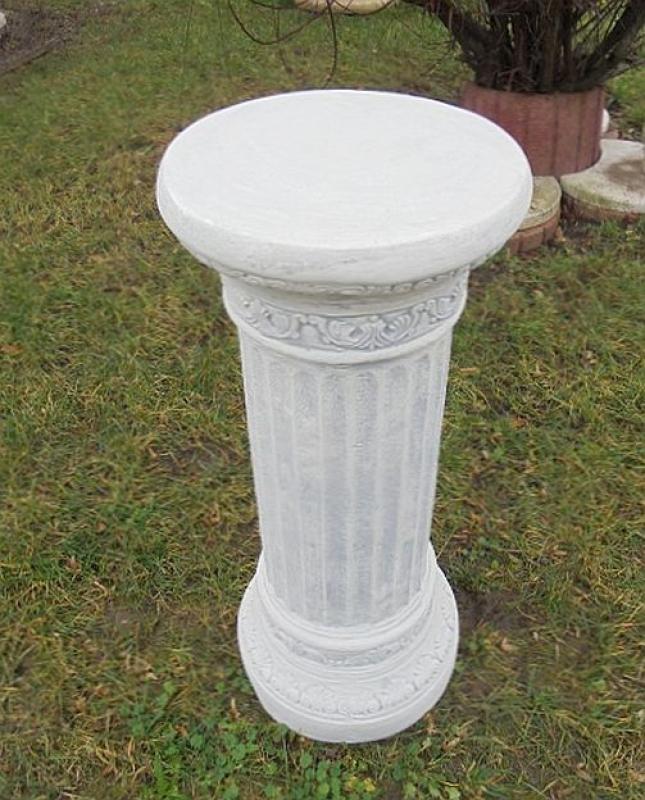 Garten Sonnenuhr auf Dekosäule Gartendekoration 135cm 88kg