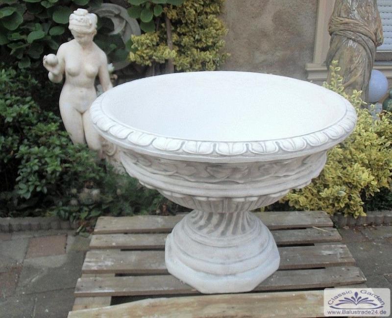 XXL Große Blumenschale mit Standfuss