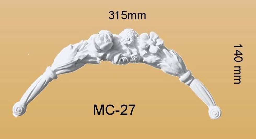 Blumenranke Zierstuck Element MC-27