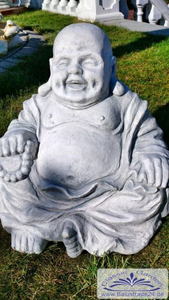 lachender dicker buddha