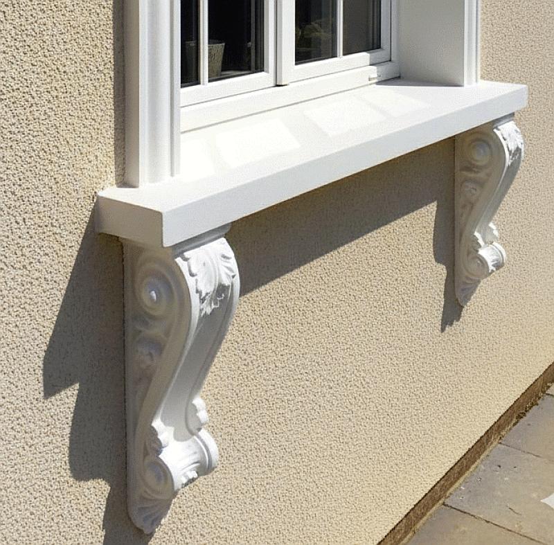Fassadenstuck Fenster Gesims Stuck Gesims Konsolen Zierstuck