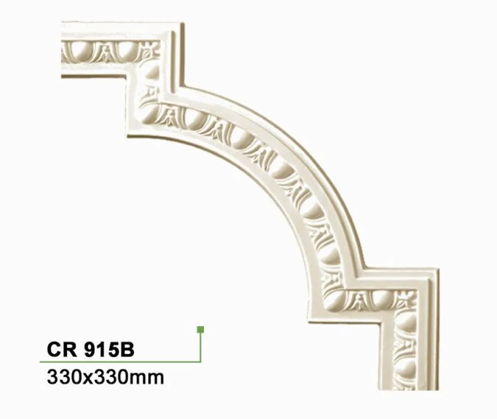 CR915B Zierstuck Ecke Bogenelement