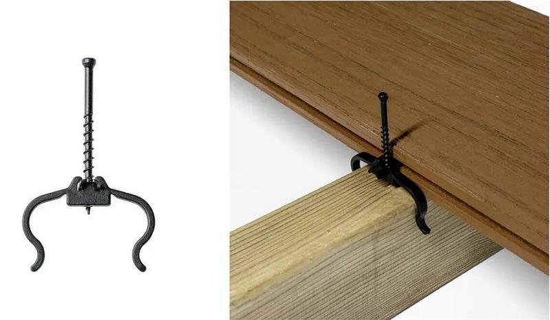 Edgeloc unsichtbare Befestigungsclips für Terrassendielen