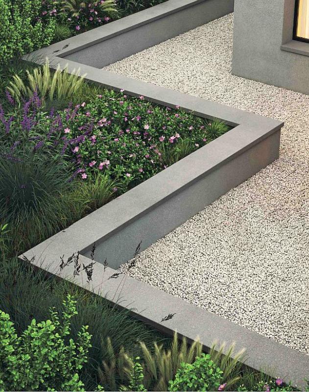 Beton Mauerabdeckung Eckwinkel 100cm lang 8 Breiten 5 Farben Elite Mauerkappen Abdeckplatten