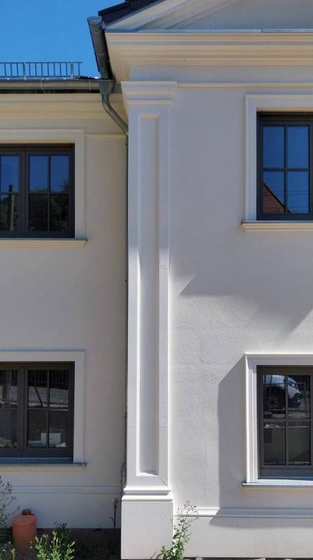 Flache Fassaden Wandspiegel Styropor Stuck Wandsäulen Pilaster